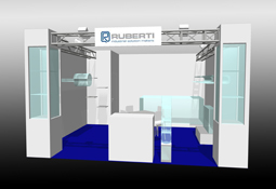 Progetto 3D per fiera Busworld Belgio